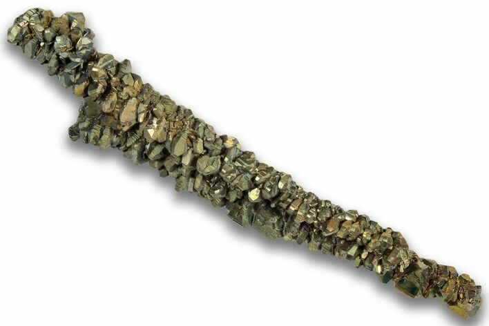 Iridescent Marcasite Crystal Stalactite - Linwood Mine, Iowa #324808
